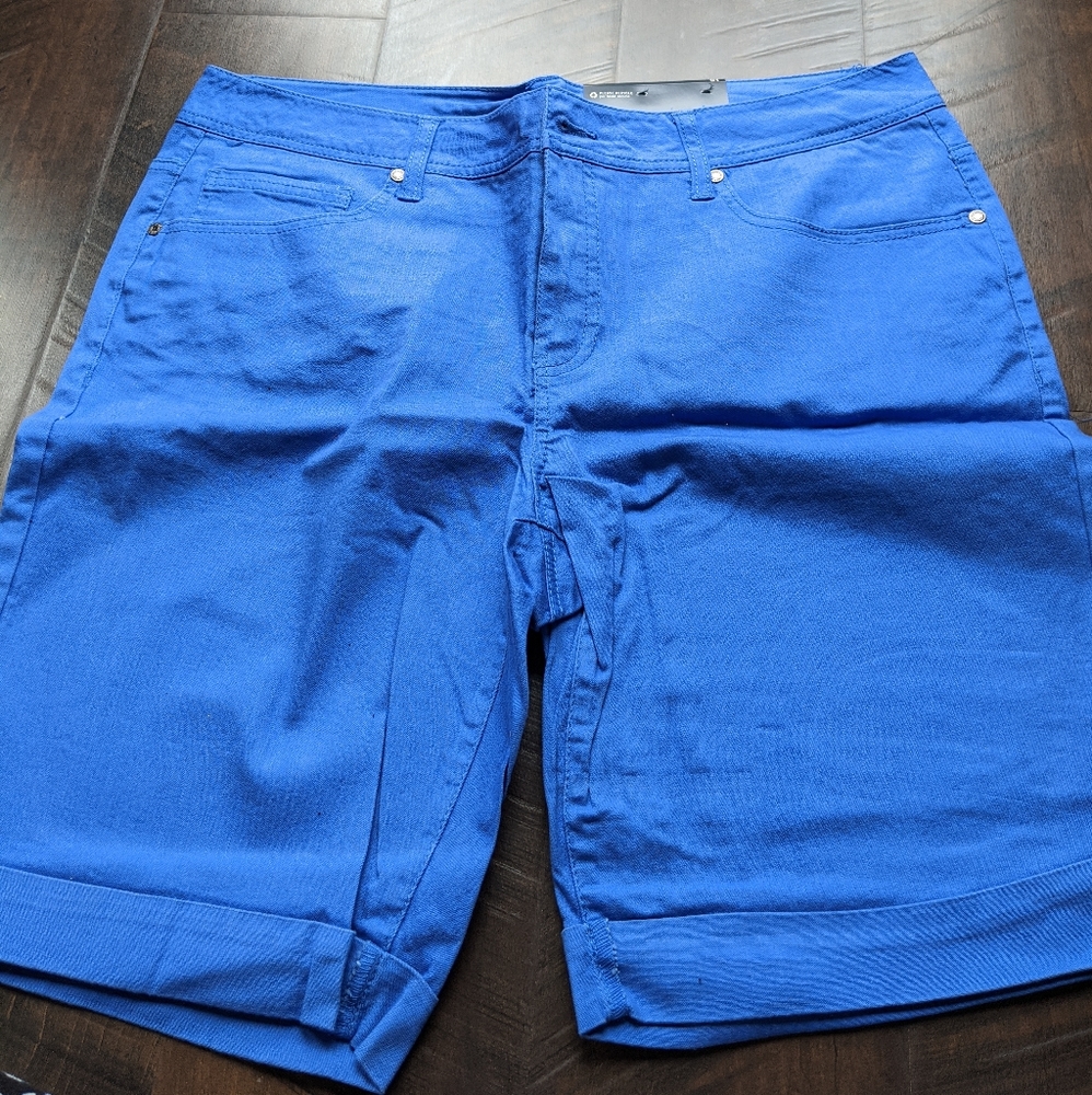 New Blue Long Shorts